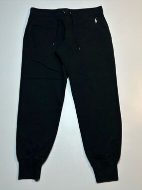 Polo Ralph Lauren Double-Knit Jogger Pants Black Pony